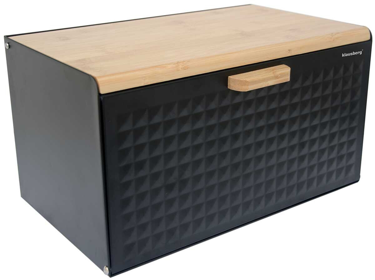 5902666614254 ХЛЕБОБУЛОЧНЫЙ СТАНОК DWUSTRONNY KLAUSBERG KB-7425 черный мат КЛАУСБЕРГ 9490₽