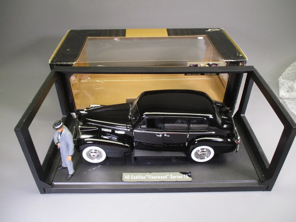 AX203 JADA TOYS 1/18 1:18 CADILLAC FLEETWOOD SERIES 75 LE PARRAIN 1940 REF 91199 - Photo 2/4