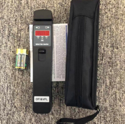 FiberOptic Identifier Live Fiber Optical Identifier with Built in 10mw Visual cl