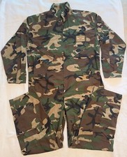 Rothco Woodland Camouflage Flight Suit Coveralls Pilot w/custom patch Men's 2XL