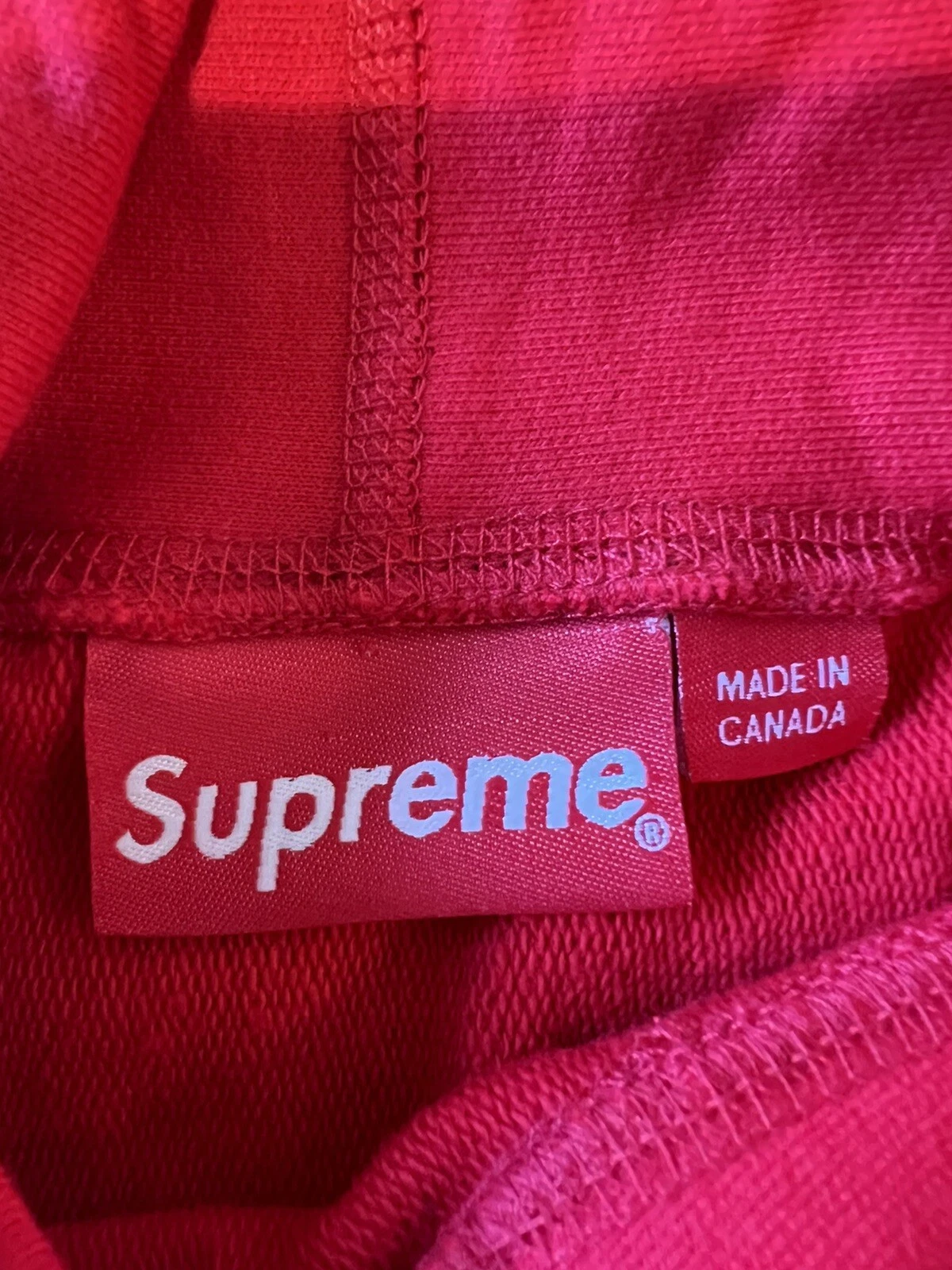 Felpa con cappuccio Supreme Large Riot Taglia L