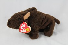 Ty Beanie Babies Roam The Buffalo Plush Stuffed Animal 1998