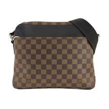 LOUIS VUITTON JAKE Crossbody bags Leather Brown Free Shipping | Duties Paid