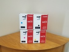 GENUINE OEM CANON 045 H LBP610C Series Color imageCLASS MF630C Series Cartridges