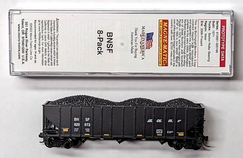 MTL Micro-Trains 10854580 Burlington North Santa Fe BNSF 620072 100 toneladas tolva | Zustand: New