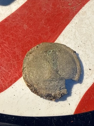 Dug Civil War 💥 🇺🇸 💣  Block I Coat Button Confederate Infantry