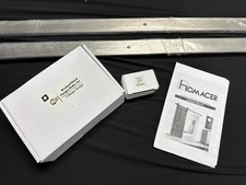 HOMACER Brushed Nickel Non-Bypass Sliding Barn Door Hardware NEW T-shape