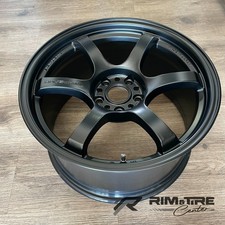 Rays Gram Lights 57dr 18x9.5 38 5x120 Semi Gloss Black Set Of 4 Wgix38wsb