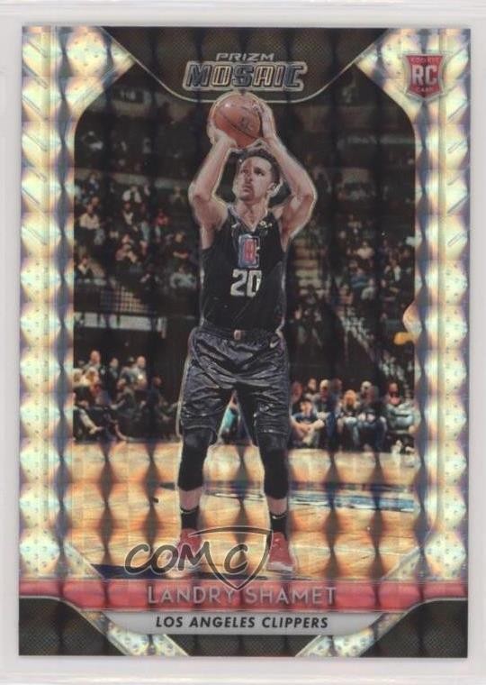 2018-19 Panini Prizm Mosaic Landry Shamet #63 Rookie RC 09wc