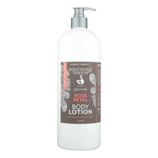 Soothing Touch Rose Petal Body Lotion 32oz Natural Ayurvedic Moisturizing Cream