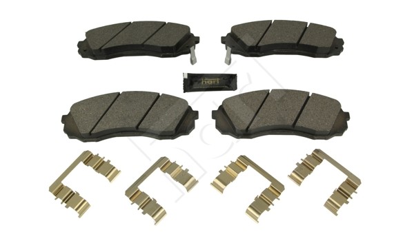 Vorderachse Hart 261 581 Bremsbelagsatz, Scheibenbremse FüR Hyundai,Kia-image