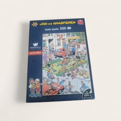 neu Jumbo Puzzle 500 Teile Jan van Haasteren Kinderpostzegels limited edition 