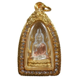 REAL PHRA PHRA CHINNARAJ OLD THAI BUDDHA AMULET PENDANT VERY RARE !!!