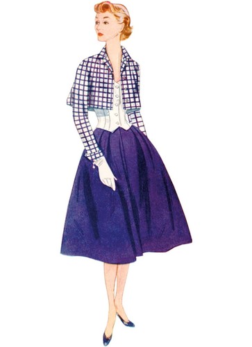 SIMPLICITY Schnittmuster Vintage Misses Mantel, Kleid, Rock, Top, Umhänge BLITZPREIS - Bild 18 von 121