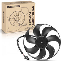 A-Premium Engine Radiator Cooling Fan Assembly Compatible Volkswagen Golf