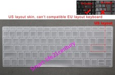 US Keyboard Protector Film Skin Cover for HP Envy 16-H 16-H   TPN-C159 laptop