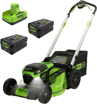 Greenworks MO60L424 60V 21'' Self-Propelled Cordless Mower 2x4.0Ah Kit