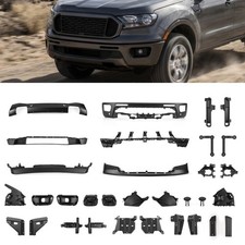 Fits 2019-2023 Ford Ranger Front Bumper Face Bar Kit W Upper Bumper 32 Pieces Fits 2019-2023 Ford Ranger Front Bumper Face Bar Kit W Upper Bumper 32 Pieces