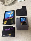 Vintage Nintendo NES Kung Fu Video Game Cartridge w/ Original Box & Booklet NICE