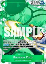 Roronoa Zoro [Winner] EB02-019 Prices | One Piece Promo | One