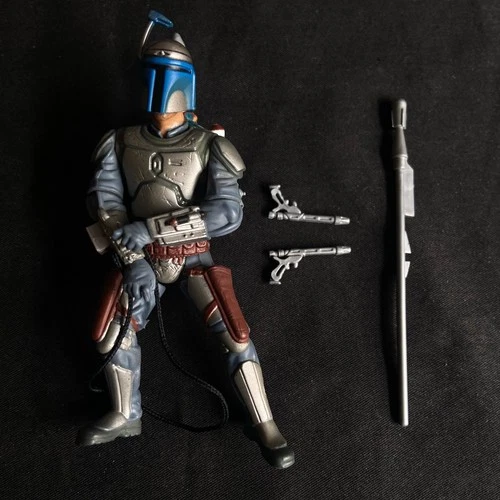Star Wars Attack Of The Clones Jango Fett 3.75" Action Figure - Complete