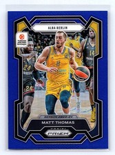 Matt Thomas 2023-24 Panini Prizm EuroLeague #103 Blue Prizm #/199