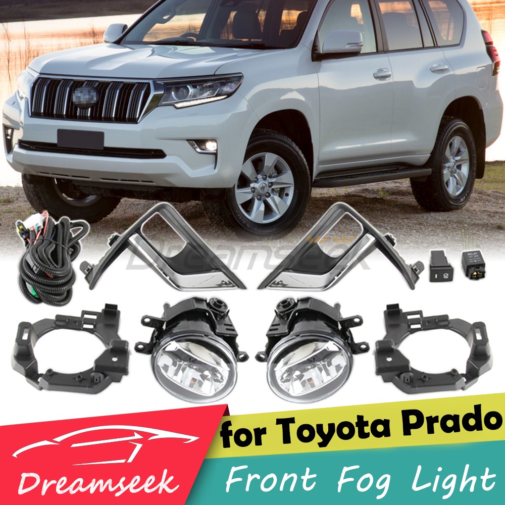 LED Fog Light Assembly for Toyota Land Cruiser Prado 2018-2022