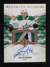 2020-21 Ultimate Collection Rookies 71/99 Tier 1 Joel Kiviranta Patch Auto 0t6h