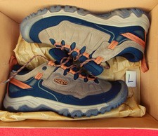 KEEN MEN'S TARGHEE HIKING SHOES SEA TURTLE WATERPROOF US 10.5M NEW IN BOX L