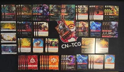 Chinese Riftbound LOL TCG (UNLEASHED)-Rengar Deck -GZ City Champ Winner 1/128-NM