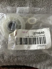  Dryer Idler Pulley Wheel 279640 for Whirlpool Kenmore Maytag  new qty of 2