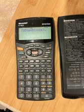 Sharp EL-W531 WriteView Black School Scientific Calculator