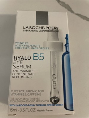 La Roche-Posay Hyalu B5 Hyaluronic Acid Eye Serum .5 Fl Oz NIB Retail $44