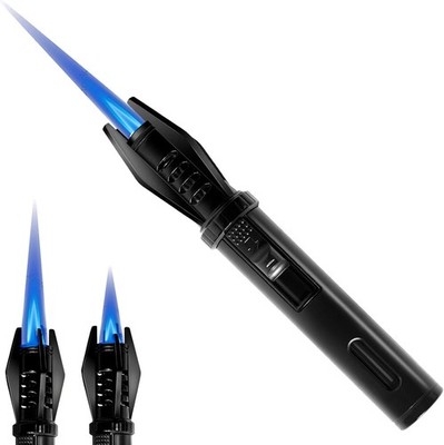Portable Small Torch Lighter Handheld with Visual Window for Candles Grill Firep