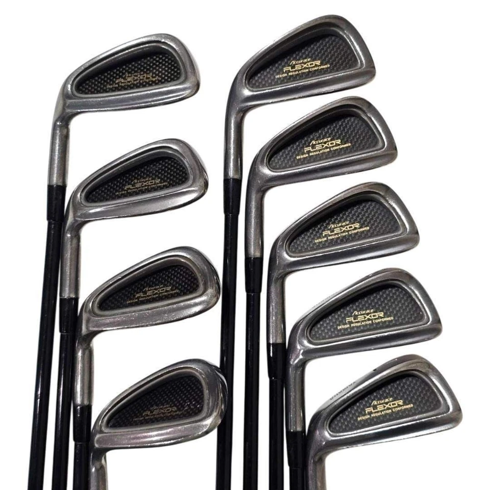 Juego de plancha Yamaha LH Acura Flexor 3-9,P,S varilla de grafito Flex R para zurdos TIENDA Foto 2 de 4