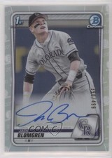 2020 Bowman Draft Chrome Picks Refractor 390/499 Jack Blomgren #CDA-JB Auto 0jd0