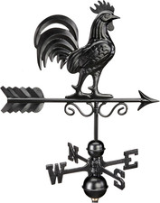 Bantam Rooster Weathervane 1975K - Black Finish by