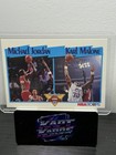 Front of 1991-92 NBA Hoops - Michael Jordan, Karl Malone #306