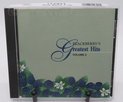 BLACKBERRY'S GREATEST HITS - VOLUME 2 COMPILATION MUSIC CD, 13 GREAT TRACKS