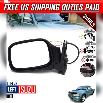 LH Side Mirror Cable 3 Wire Black For 1997-2002 Isuzu TF Pickup Chevrolet LUV