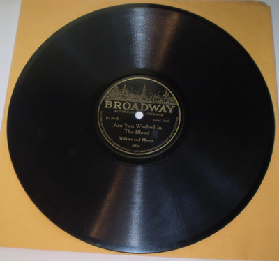 Welling & McGhee ARE YOU WASHED IN THE BLOOD BROADWAY 8155 From Paramount