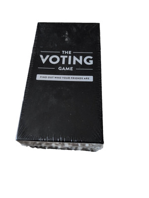 The Voting Game - Find Out Who Your Friends Are (5-10 players) NEW Sealed Box