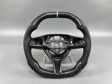 Heated Carbon Fiber Steering Wheel Italian Stripe For 2016 Maserati Ghibli Gts Heated Carbon Fiber Steering Wheel Italian Stripe For 2016 Maserati Ghibli Gts