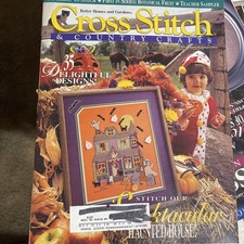 Better Homes And Gardens Cross Stitch Country Crafts Magazine Sept/Oct 1993