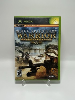 Full Spectrum Warrior (Microsoft Xbox) CIB Complete Mint Tested Works