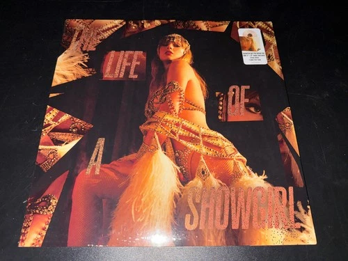 Taylor Swift The Life of a Showgirl Summertime Spritz Pink Shimmer Vinyl SEALED