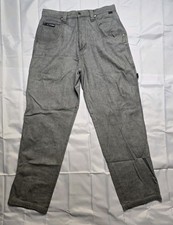 Fubu Y2K Super Baggy Gray Denim Jeans Size 34x34 Streetwear J98