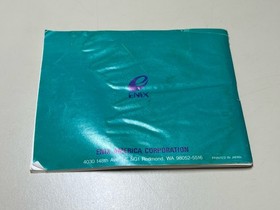 Dragon Warrior II Nintendo Entertainment System NES 1987 Video Game MANUAL ONLY