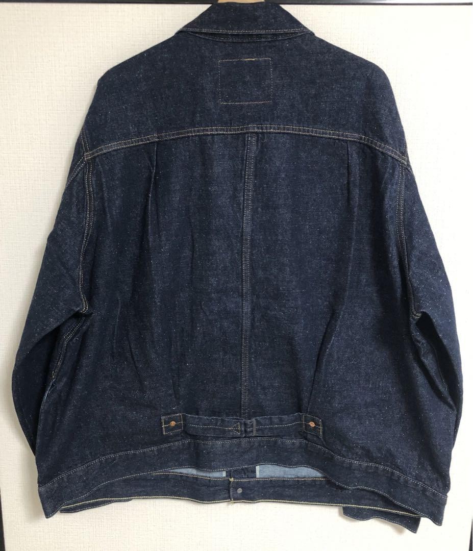 Rare Levi's S506XX T-Back Denim Jacket WWII 1st Type Vintage
