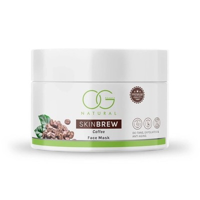 OG Beauty SkinBrew Coffee Face Mask For All Skin Types 125gm
